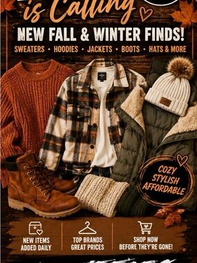 Men’s women’s kids winter fall spring autumn apparel 💜MAKE ME AN OFFER